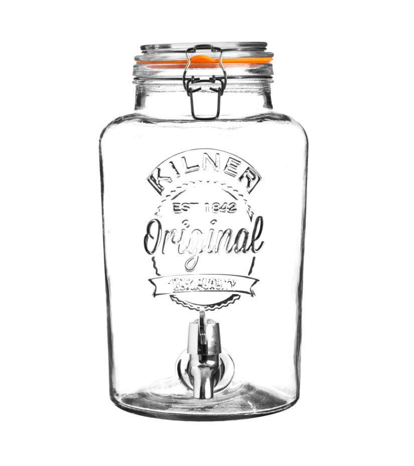 Kilner Clip Top Round Drinks Dispenser 5 Litre | 0025.405
