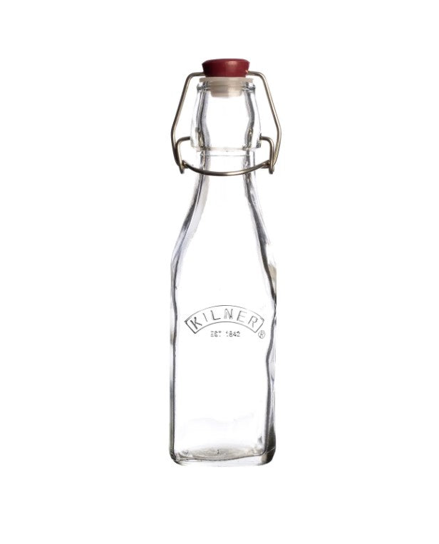 Kilner Clip Top Square Bottle 0.25 Litre | 0025.470