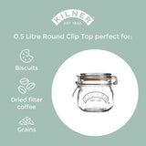 Kilner 500ml Clip Top Round Jar | 0025.490