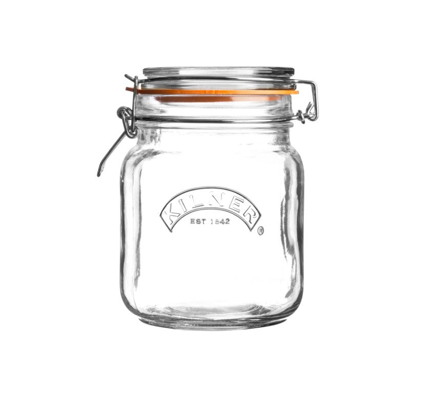 Kilner Clip Top Square Jar 1 Litre | 0025.511