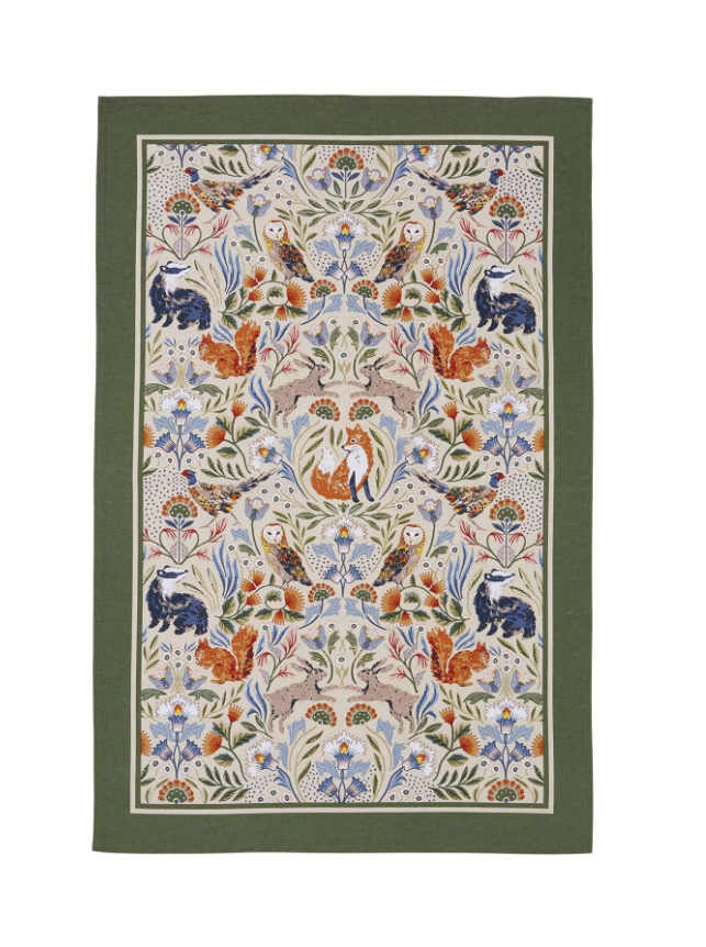 Ulster Weavers Blackthorn Cotton Tea Towel in Beige | 022BKTN