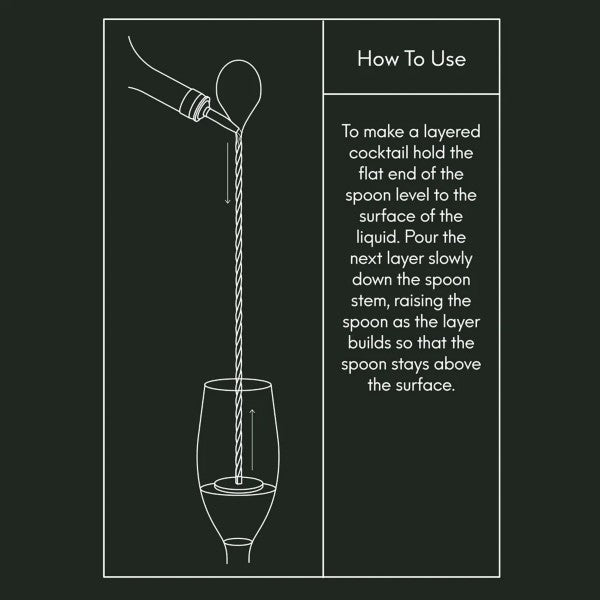 Viners Barware Cocktail Mixing Spoon | 0302.221
