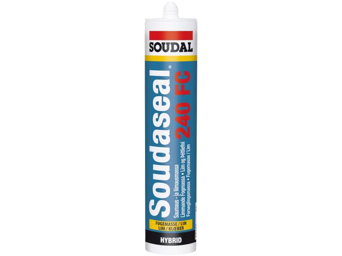 Soudal 240FC Bonding And Sealant Grey 290ml | 105027