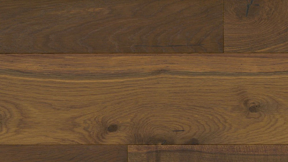 French Smoked Brushed Oak Engineered Flooring 190mm | 1131