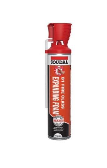 Soudal B1 Fire & Acoustic Expanding Foam 750ml - Hand Held | 132728