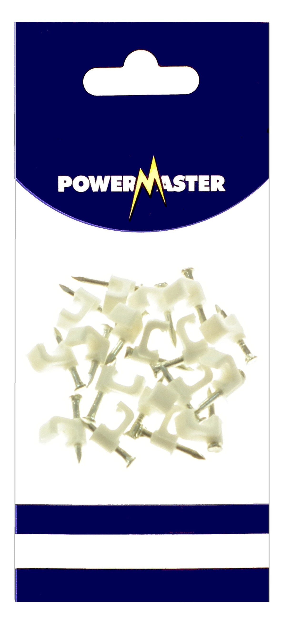 Powermaster 20 PCE Bell Wire Cable Clips | 1524-04