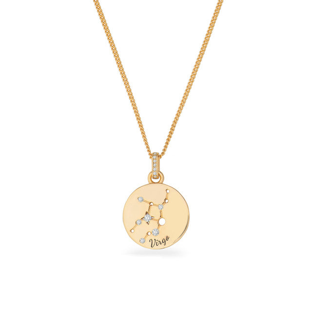 Zodiac Gold Pendant – Virgo | 169630