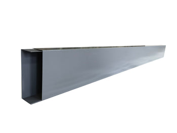 Satus Fence Plinth 1800x150x48mm - Merlin Grey - Pack x  2 | 22423105