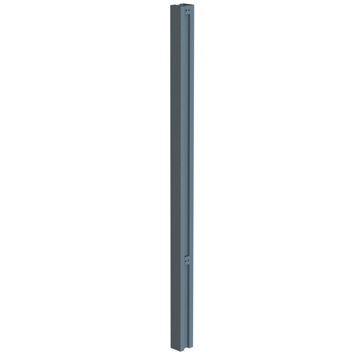 Satus Fence Standard Garden Gate Fence Post 2450mm High - Merlin Grey | 22423160