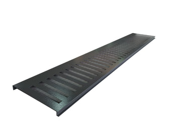 Satus Fence Vertical Lines Trellis Panel 1780x300mm - Anthracite Grey | 22427130