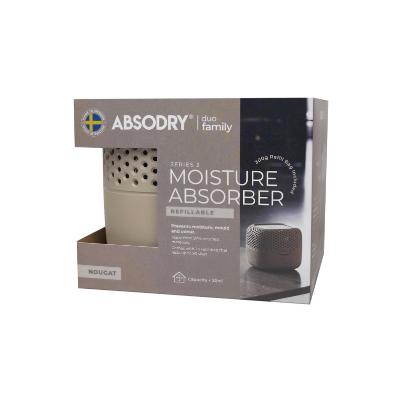AbsoDry Duo Family Series 3 Absorber 300g Bag Nougat | 230-ADB-N-EN