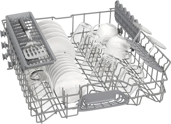 Neff N 50 Semi-Integrated Dishwasher - Brushed steel | S145HTS01G