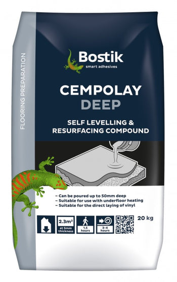 BOSTIK Cementone Cempolay Deep Floor Levelling 20KG | 30812527