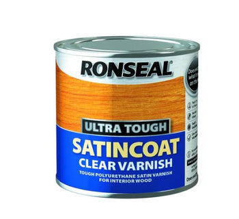 Ronseal Ultra Tough Satincoat Clear Varnish 5L | 34764