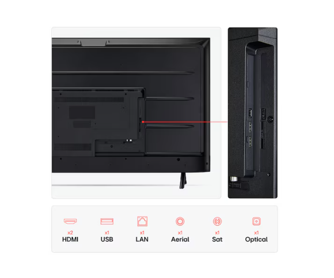 LG LR60 43" Full HD Smart LED TV 2025 | 43LR60006LA.AEKQ
