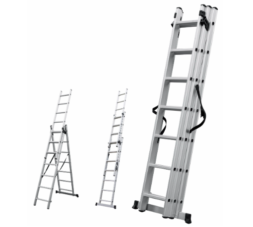 Protool 3-Section Extending 4.2m Ladder | 5006-98