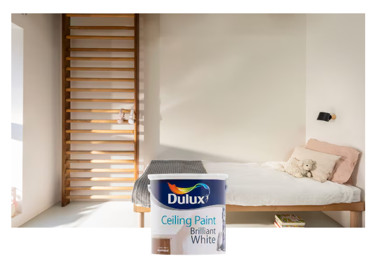 Dulux 2.5L Ceiling Emulsion Paint - White | 5083579