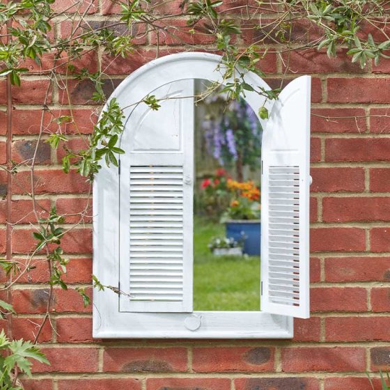 Louvre Home & Garden Mirror - Silvergris | 5085140