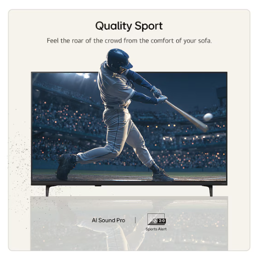 LG 43'' QNED AI Mini LED QNED72 4K Smart TV | 43QNED72B6B.AEK