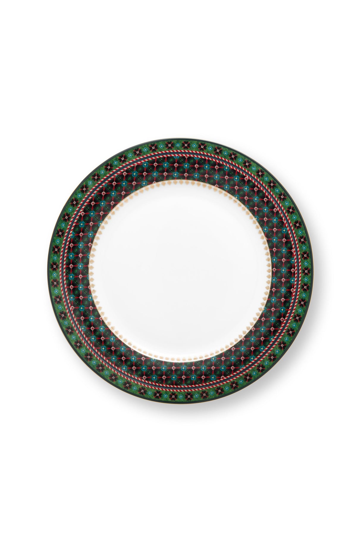 Berry Blues Plate Clover Green 26.5cm | 51.001.484