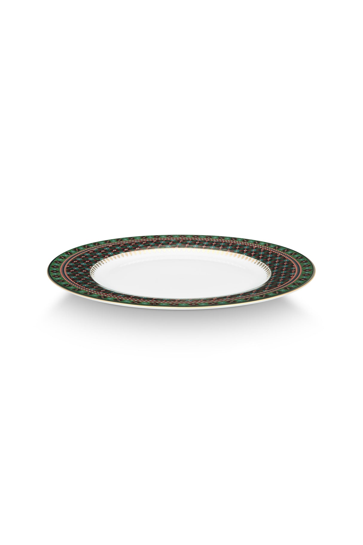 Berry Blues Plate Clover Green 26.5cm | 51.001.484