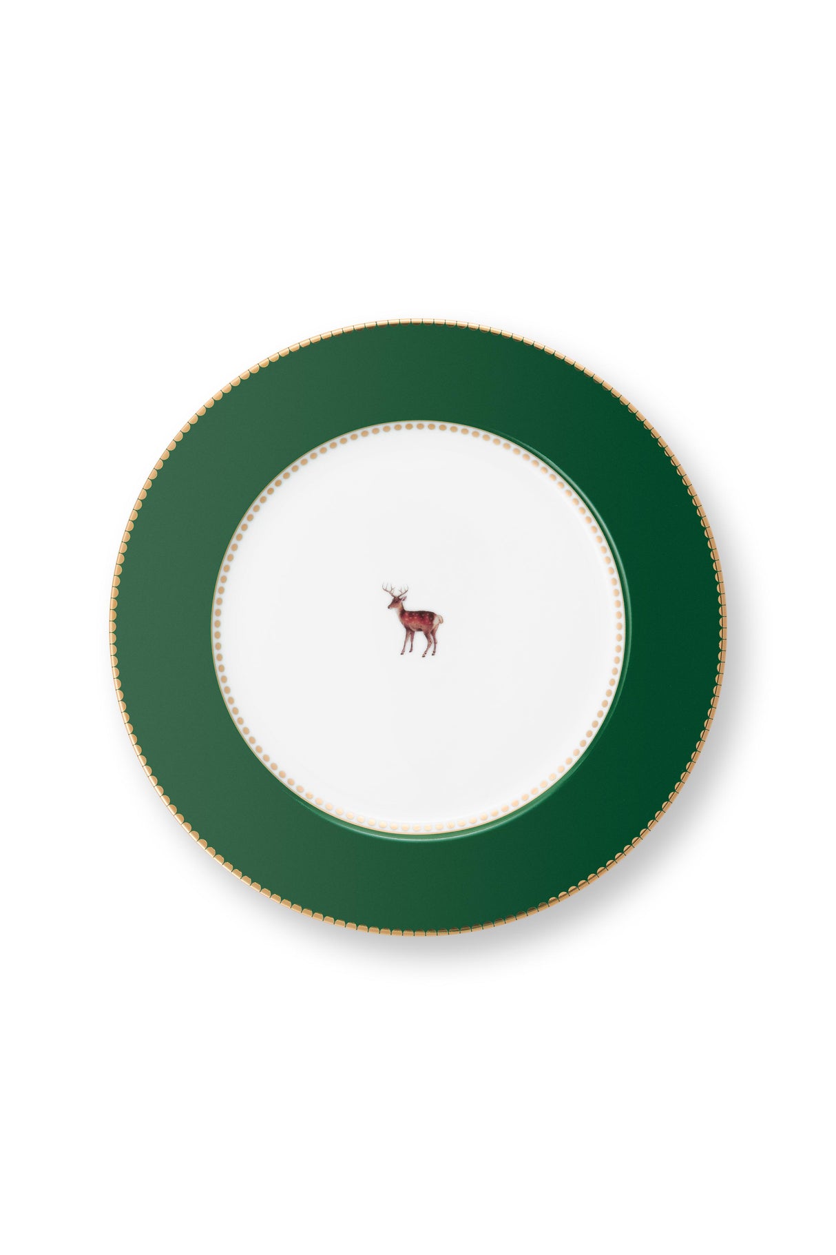 Love Birds Plate Dark Green 21cm | 51.001.488