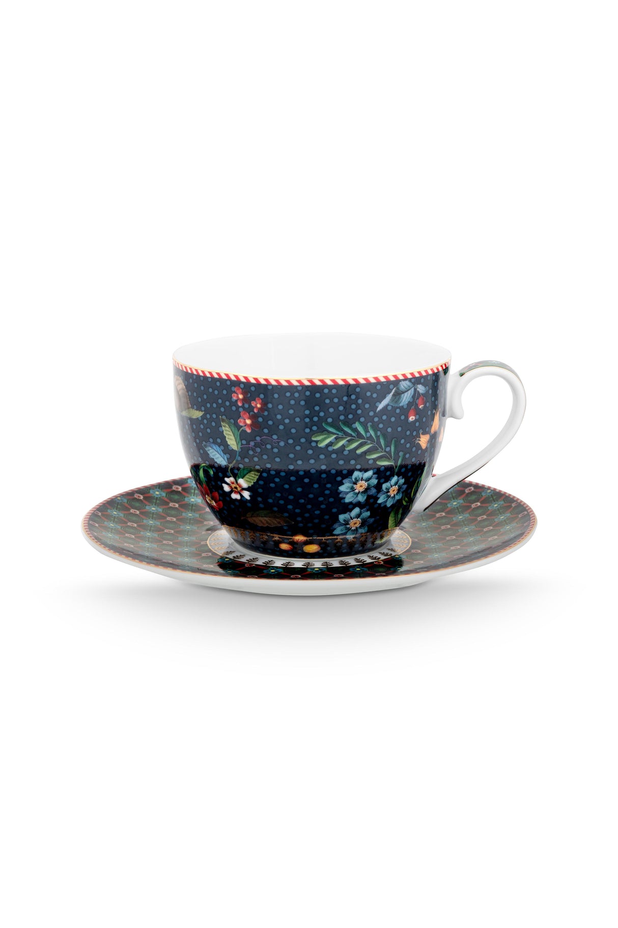 Berry Blues Set/2 Cups And Saucers 280ml | 51.004.197