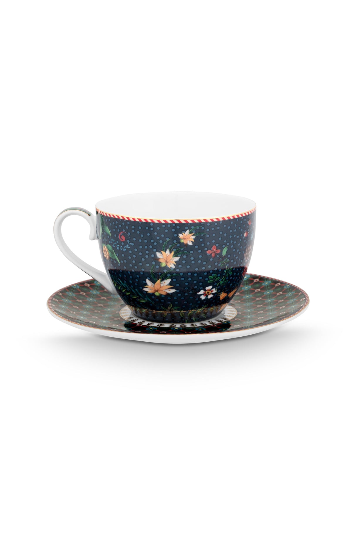 Berry Blues Set/2 Cups And Saucers 280ml | 51.004.197