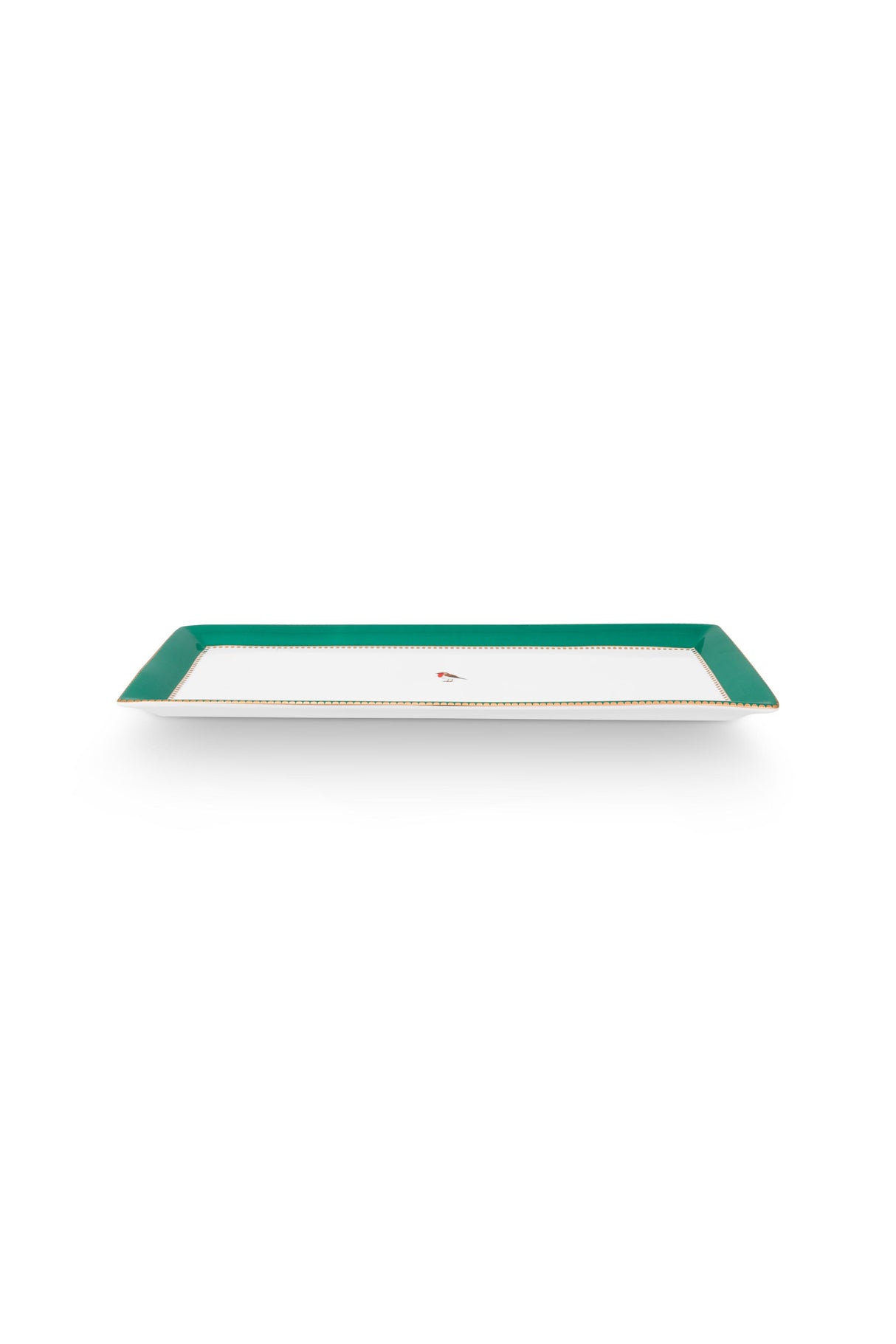 Love Birds Rectangular Cake Tray Emerald 33.3x15.5 | 51.018.156