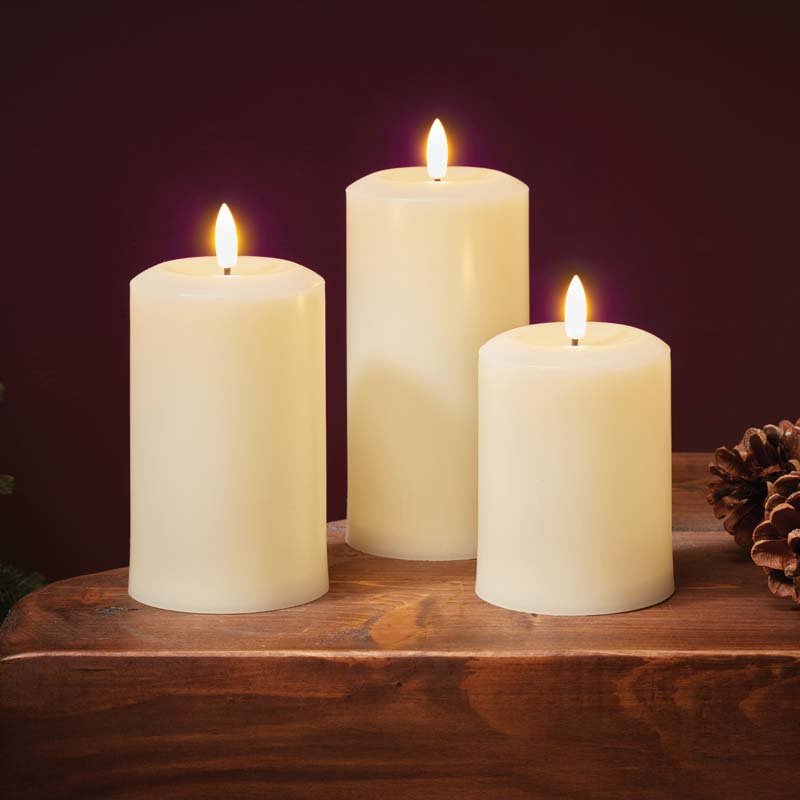 17cm Pillar Candle - Cream | 5322023