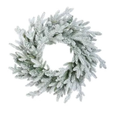 Indoor Snowy Norway Wreath | 681526
