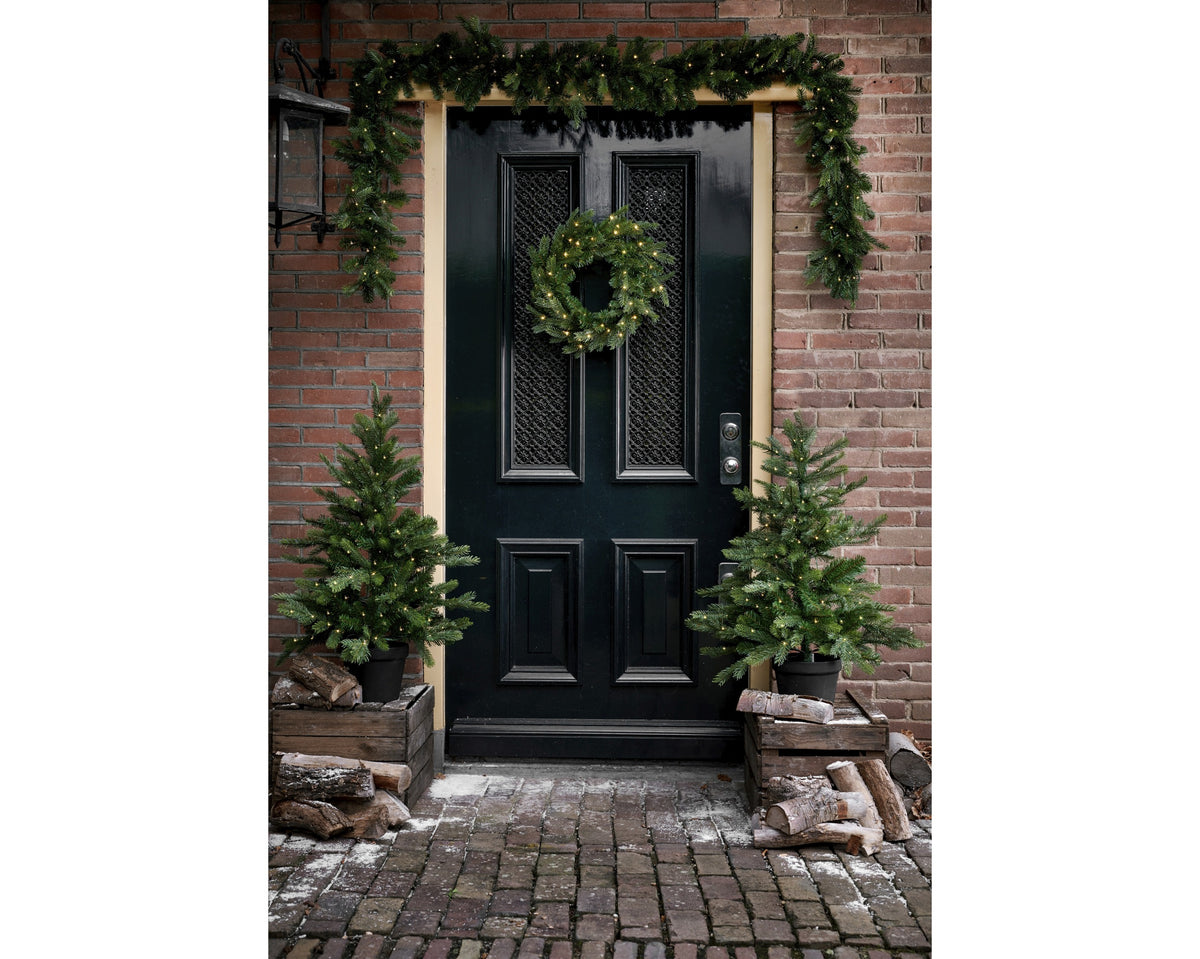 Micro Led Grandis Wreath 50cm | 690410