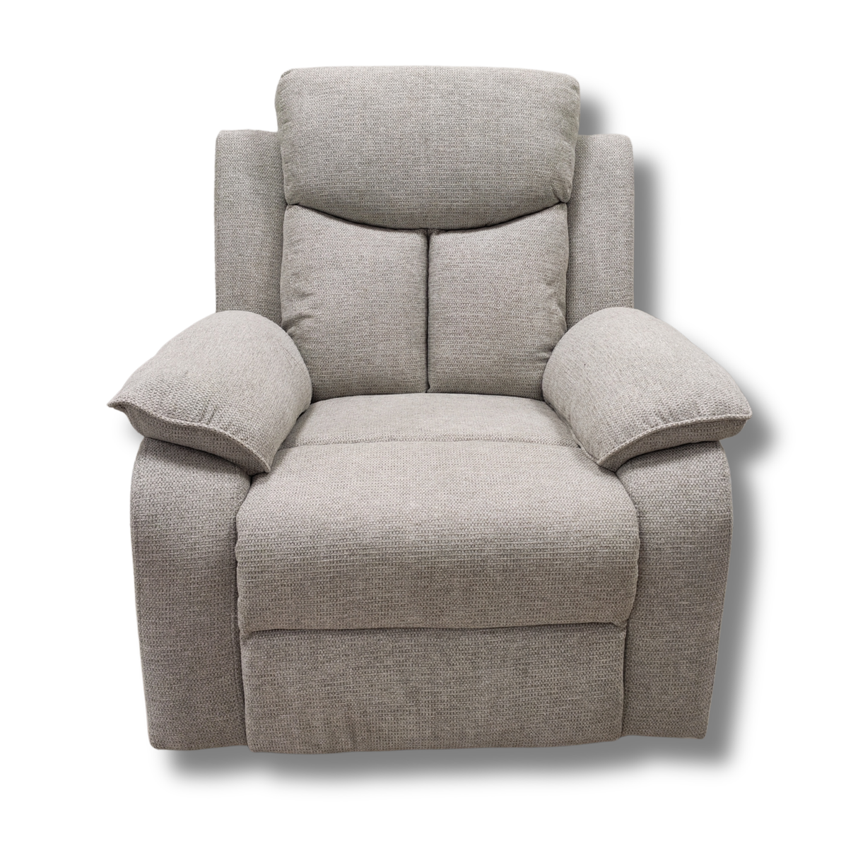 Sarah 1 Seater Manual Recliner - Light Grey | SARAH-311-LG