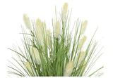 70cm Artificial Green & White Grass Bunch | 801983