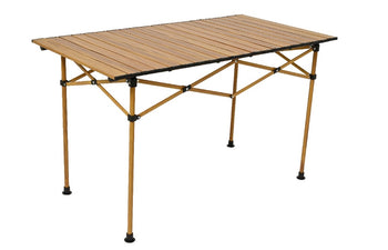 Outdoor Aluminium Canes Foldable Table | 841962