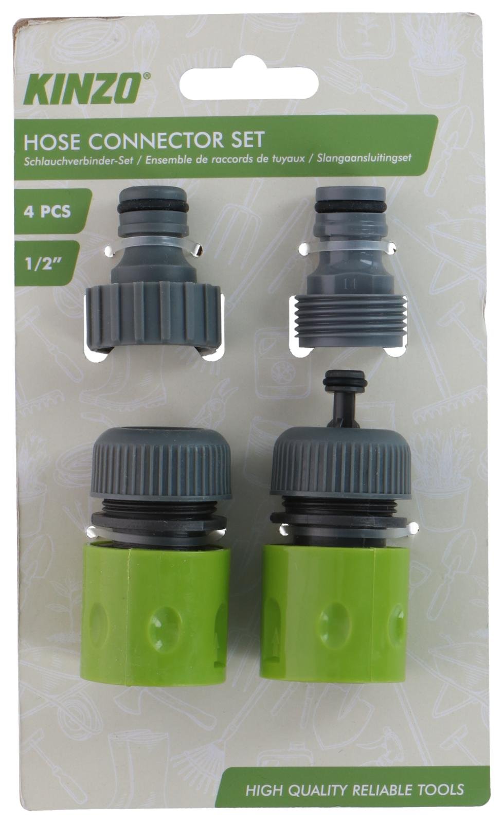 Kinzo Hose Connector 4pcs | 871125227198