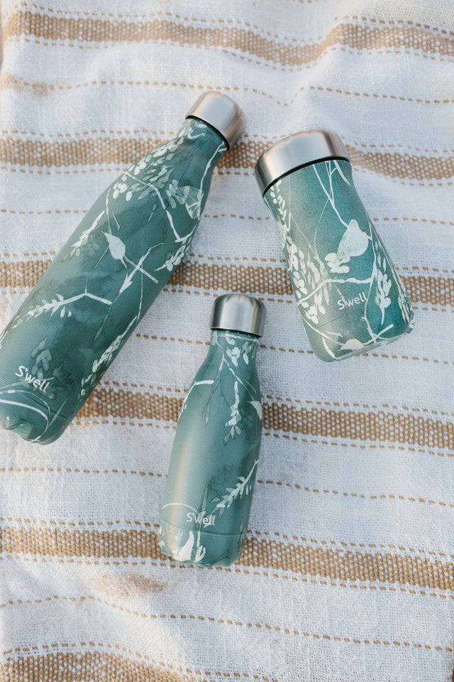 S'Well Green Foliage Bottle 500ml | 99630EU