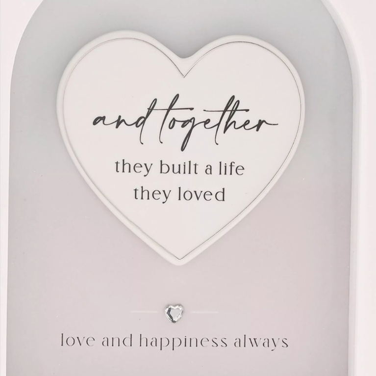 Amore Arch Plaque 18cm - Together | AM270