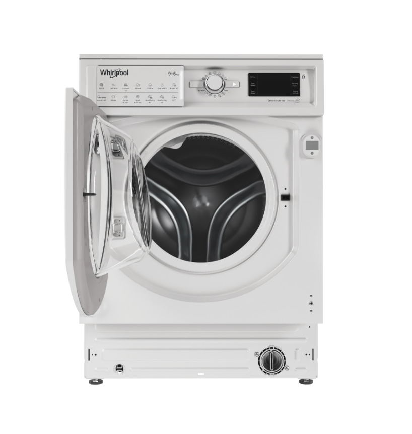 Whirlpool 9kg/6kg Integrated Washer Dryer | BIWDWG961485