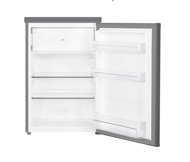Belling 55cm Under Counter Freestanding Fridge with Icebox - Black Steel | BR110BKIX