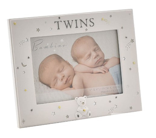 Bambino Resin Twins Picture Frame 6