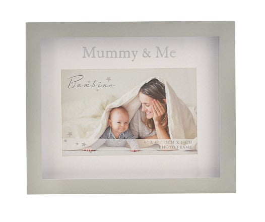 Bambino Mummy & Me Frame 6'' x 4" - Grey | CG1639