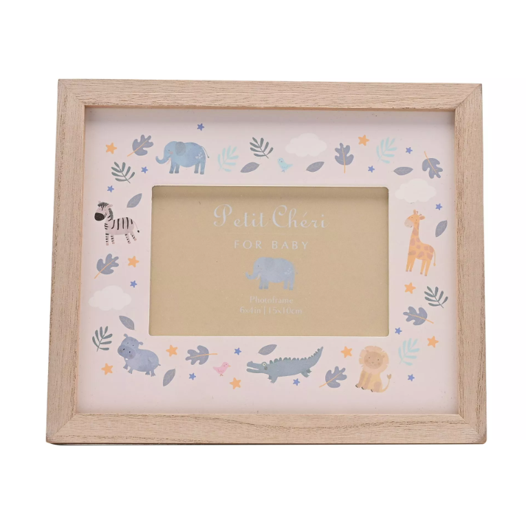 Petit Cheri Animal Border Frame 6'' x 4" | CG2045