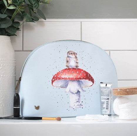 Wrendale He's a Fun-Gi Mouse Large Cosmetic Bag | CMBL003