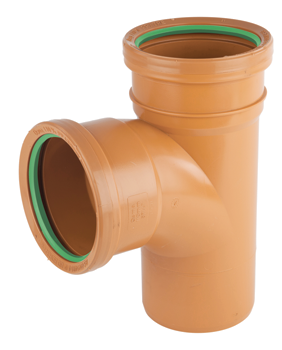 Wavin Sewer S/S Equal Junction 87.5° 110mm | D4221