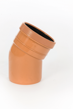 Wavin Sewer S/S Short Radius Bend 90° 110mm | D6038