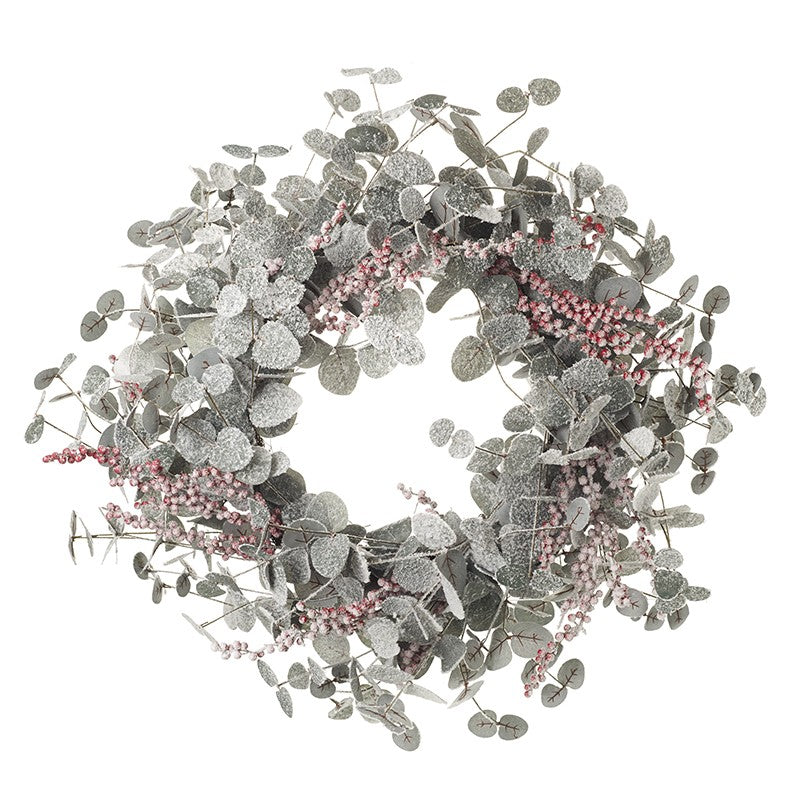 Heaven Sends Silvery Red Wreath | DAL112