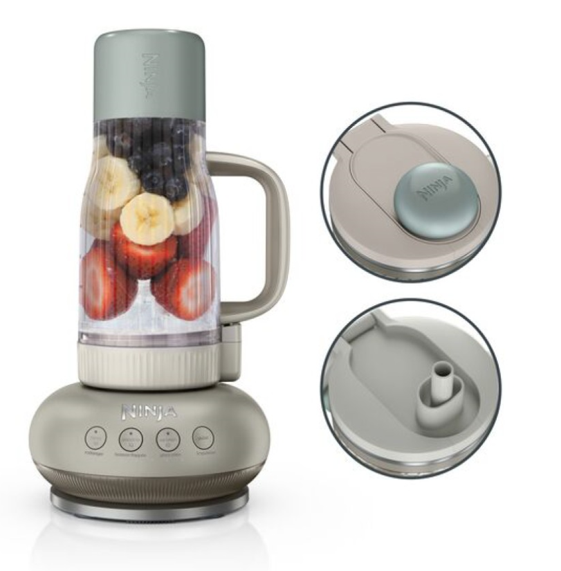 Ninja BlendBoss Tumbler Blender - Stone | DB351UKST
