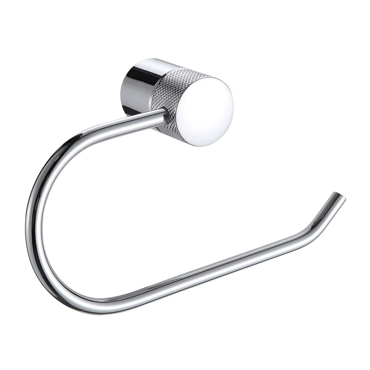 De Vielle Bathroom Santorini Toilet Roll in Holder in Chrome | DEV98010A