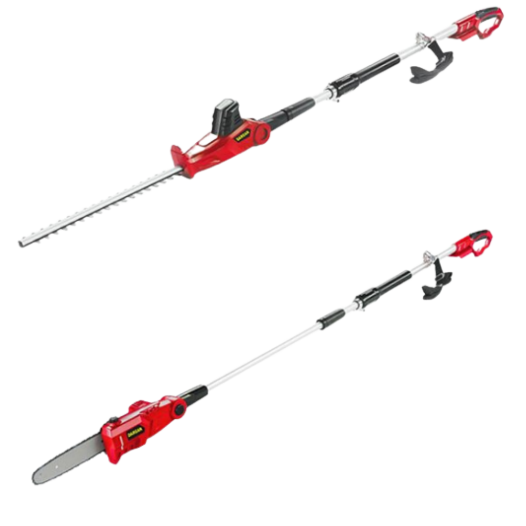 Dargan 2 in 1 Cordless Pole Chainsaw & Hedge Trimmer 18v | DG08